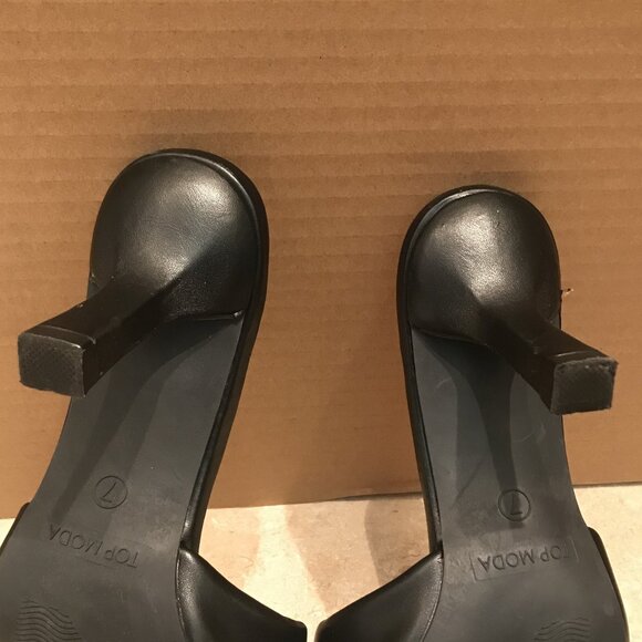 Top Moda Open Toe Heels 7 - Picture 10 of 13